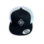 THIGHBRUSH® - 69% ER™ DIAMOND COLLECTION - Trucker Snapback Hat - Black and White - Flat Bill