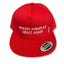 THIGHBRUSH® - MAKING FOREPLAY GREAT AGAIN - Flat Bill Trucker Snapback Hat - Red 2.0