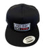 THIGHBRUSH® - NO INK NO PINK - Trucker Snapback Hat - Flat Bill - Black