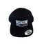 THIGHBRUSH® - NO INK, NO PINK - Wool Blend Snapback Hat - Black - Flat Bill