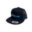 THIGHBRUSH® - ONLY BEARDS - Flat Bill Trucker Snapback Hat - Black