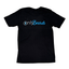 THIGHBRUSH® - ONLY BEARDS - Men's T-Shirt - Black