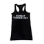 THIGHBRUSH® - SUNDAY TONGUE-DAY - Women's Tank Top - Black