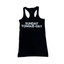 THIGHBRUSH® - SUNDAY TONGUE-DAY - Women's Tank Top - Black