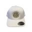 THIGHBRUSH® BEARD RIDING COMPANY - Trucker Snapback Hat - White with Gold