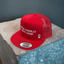 THIGHBRUSH® - MAKING FOREPLAY GREAT AGAIN - Flat Bill Trucker Snapback Hat - Red 2.0