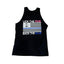 THIGHBRUSH® - LICK THE PINK, BACK THE BLUE - Men's Tank Top - Black