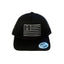 THIGHBRUSH® Patriotic Trucker Snapback Hat - Black