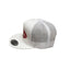 THIGHBRUSH® TRUCKING - Flat Bill Trucker Snapback Hat - White