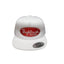 THIGHBRUSH® TRUCKING - Flat Bill Trucker Snapback Hat - White