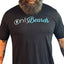 THIGHBRUSH® - ONLY BEARDS - Men's T-Shirt - Black