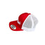 THIGHBRUSH® “OUTLAW" - Trucker Snapback Hat - Red and White