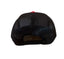 THIGHBRUSH® BEARD RIDING COMPANY - Trucker Snapback Hat - Red and Black - Flat Bill