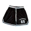 THIGHBRUSH® ATHLETICS - THIGHBRUSH 69 - MEN'S BASKETBALL SHORTS - BLACK
