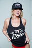 THIGHBRUSH® - RIDE IT LIKE A RODEO - Women's Tank Top - Black
