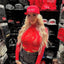 THIGHBRUSH® - MAKING FOREPLAY GREAT AGAIN - Flat Bill Trucker Snapback Hat - Red 2.0