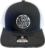 THIGHBRUSH® BEARD RIDING COMPANY - Trucker Snapback Hat - Charcoal and White