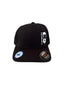 THIGHBRUSH® - Cool and Dry FlexFit Hat - Black with White