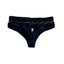 THIGHBRUSH® - Fishnet Thong Underwear - Black