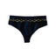 THIGHBRUSH® - Fishnet Thong Underwear - Black