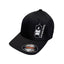 THIGHBRUSH® - FlexFit Hat - Upside Down - Black and White