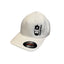 THIGHBRUSH® - FlexFit Hat - Upside Down - White and Black