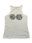 THIGHBRUSH® - HIGH BEAMS - Women's Sleeveless Top - White