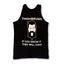 THIGHBRUSH® - IF YOU GROW IT, THEY WILL CUM! - Men's Tank Top - Black