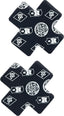 THIGHBRUSH® - LOGO BLAST - Pasties - Black or White