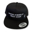 THIGHBRUSH® - MAKING FOREPLAY GREAT AGAIN - Trucker Snapback Hat - Black - Flat Bill