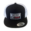 THIGHBRUSH® - NO INK NO PINK - Trucker Snapback Hat - Black and White - Flat Bill