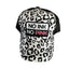 THIGHBRUSH® - NO INK NO PINK - Trucker Snapback or Ponytail Hat - White Leopard