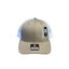 THIGHBRUSH® - Trucker Snapback Hat - Khaki and White