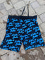 THIGHBRUSH® - WETTER IS BETTER - Men's Board Shorts - Black