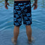 THIGHBRUSH® - WETTER IS BETTER - Men's Board Shorts - Black