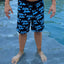 THIGHBRUSH® - WETTER IS BETTER - Men's Board Shorts - Black