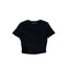 THIGHBRUSH® - Women's Twisted Cut Out Crop Top - Black