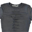 THIGHBRUSH® - Women's Twisted Cut Out Crop Top - Black
