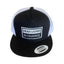 THIGHBRUSH® "HEAD LICKER IN CHARGE" - Trucker Snapback Hat - Black and White - Flat Bill