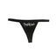 THIGHBRUSH® - OUTLAW - Women's Thong Underwear - Black