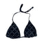 THIGHBRUSH® SWIM - X MARKS THE SPOT - Women's Bikini Separates - Black