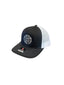 THIGHBRUSH® BEARD RIDING COMPANY - Trucker Snapback Hat - Charcoal and White