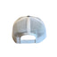 THIGHBRUSH® BEARD RIDING COMPANY - Flat Bill Trucker Snapback Hat - Heather Grey and White