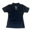 THIGHBRUSH® GOLF - FORE-Play - WOMEN'S POLO SHIRT - BLACK