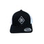 THIGHBRUSH® - 69% ER™ DIAMOND COLLECTION - Trucker Snapback Hat - Black and White