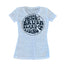 THIGHBRUSH® BEARD RIDING COMPANY - Women's Burn Out Tees - White