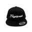 THIGHBRUSH® GOLF - FORE-PLAY - Flat Bill Trucker Snapback Hat - Black