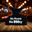 THIGHBRUSH® - No Beard No BOOty - Women's Crop Top - Black
