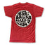 THIGHBRUSH® BEARD RIDING COMPANY - Men's T-Shirt - Red