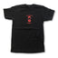 THIGHBRUSH® TACTICAL - BEARDS. BULLETS. BABES. - Men's T-Shirt - Black and Red